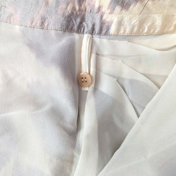 Giorgio Armani Women's Silk Long Skirt/Move Buttons & Snaps To Make It Your Size - Picture 8 of 11